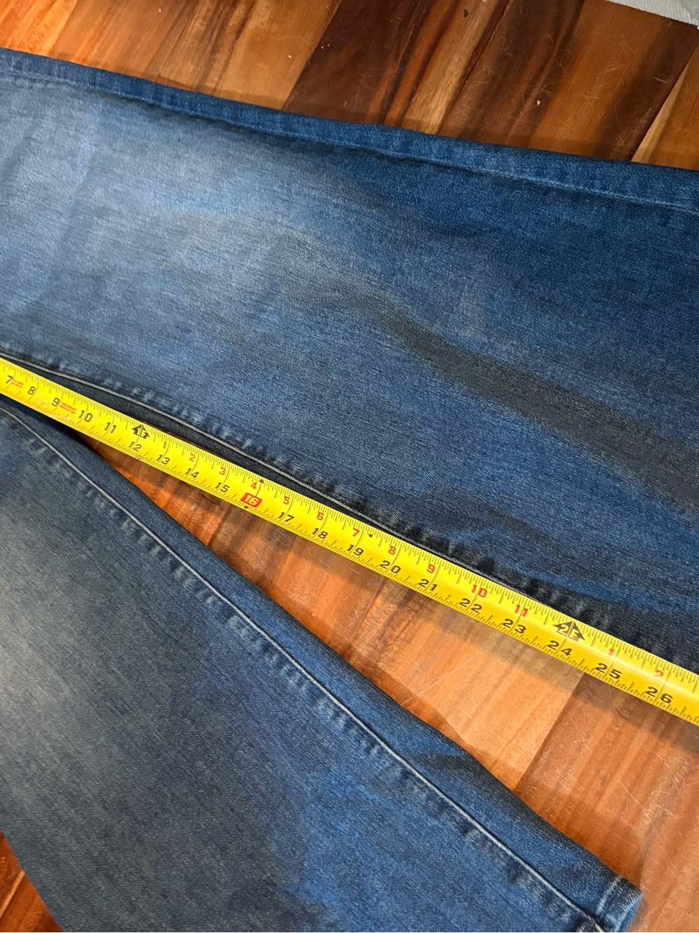 MOTHER The Tomcat Roller High Rise Wide Leg Jeans Size 28 Dark Wash (1493) - Picture 5 of 10